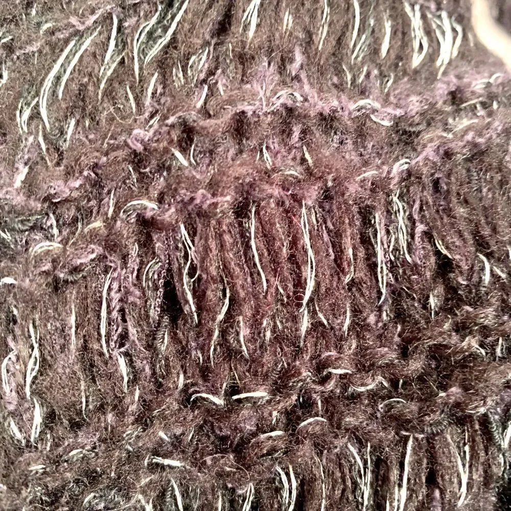 BLACK & METALLIC SILVER INFINITY SCARF MIXIT NWT